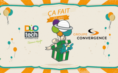 20 ans de collaboration avec le Groupe Convergence !
