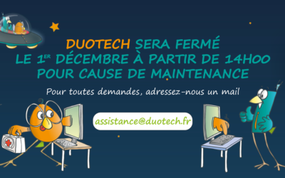  Information importante – Fermeture exceptionnelle